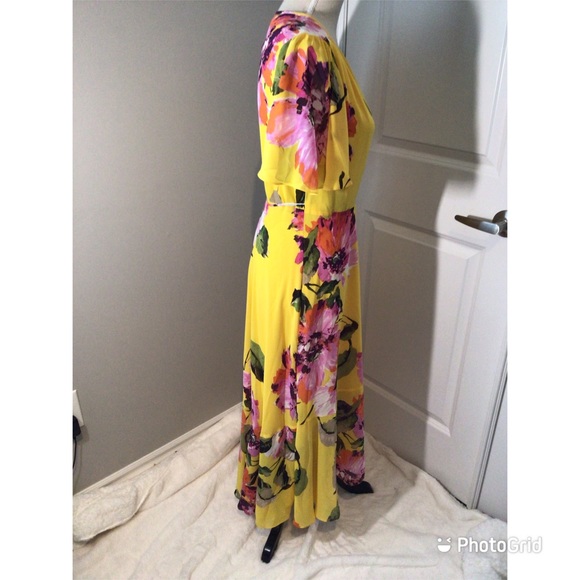 Trina Turk Mimosa Fragrant Wrap Dress - NWT - Picture 9 of 13